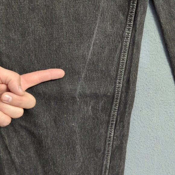 Southpole Jeans Men's 38 Fits 37x31 Black Baggy Denim Authentic Collection Y2K - Picture 12 of 15